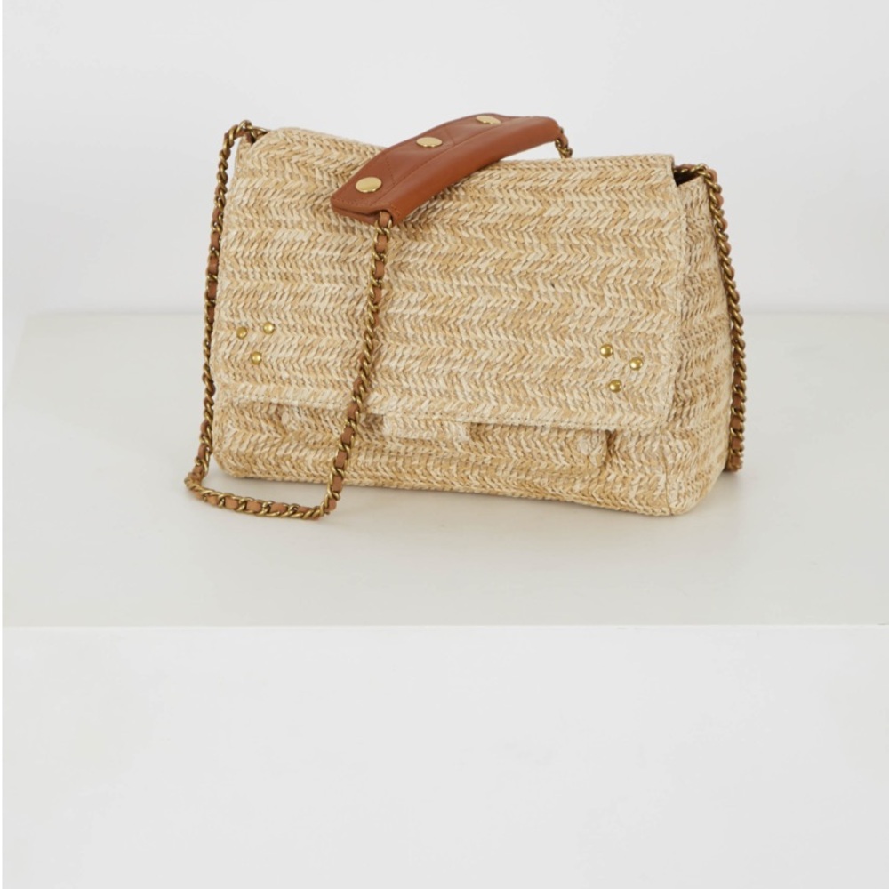 Jerome Dreyfuss Lulu raphia handbag woven
